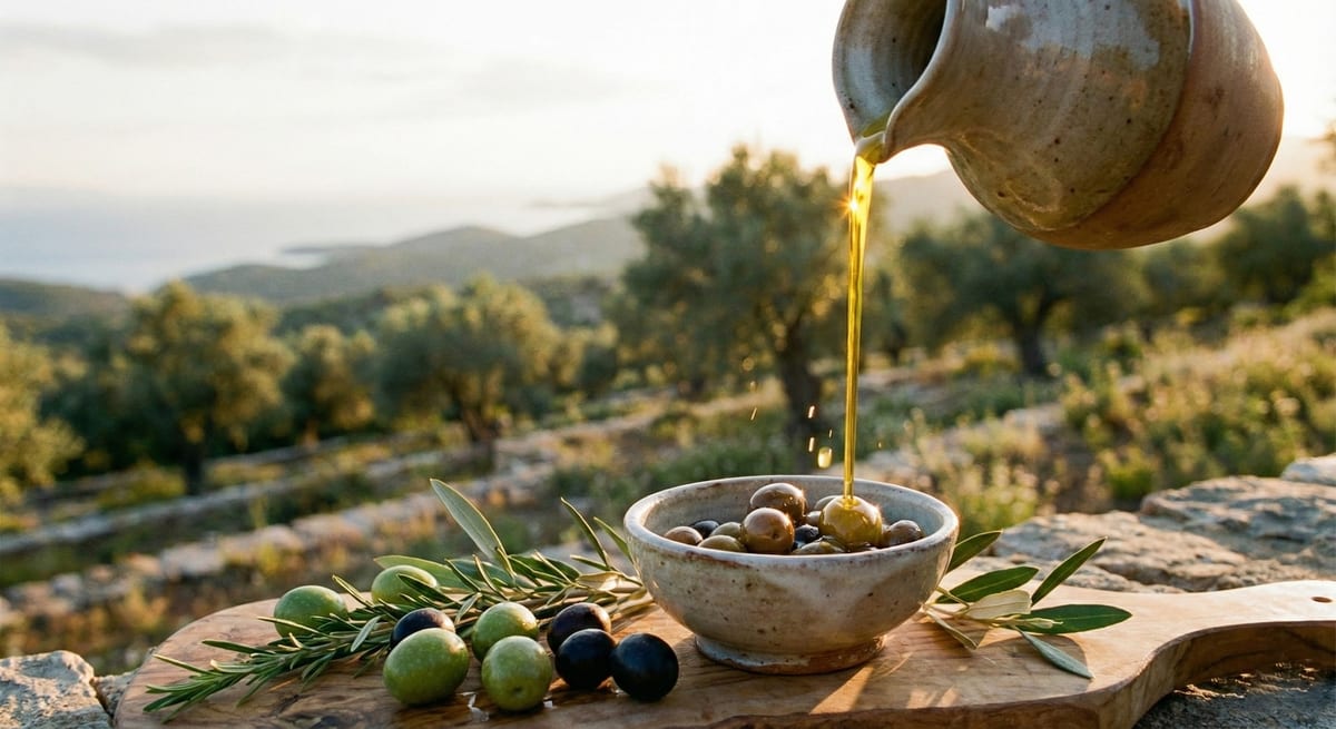 Dama Olive Oil Grove in Rhodes, Greece