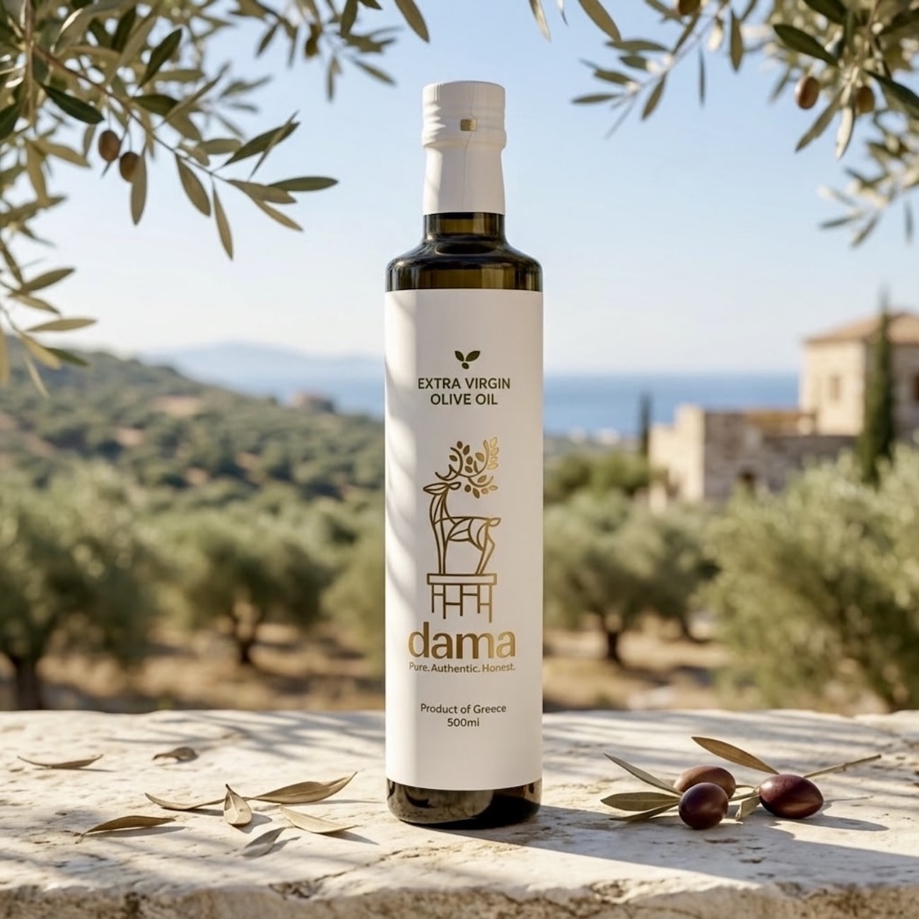 Dama EVOO Glass 500ml