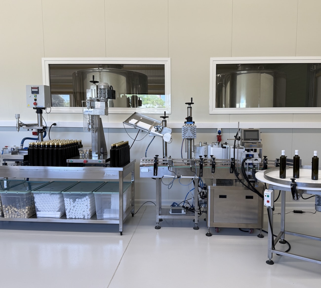 Dama olive oil HACCP packaging facility in Rhodes completed 2026